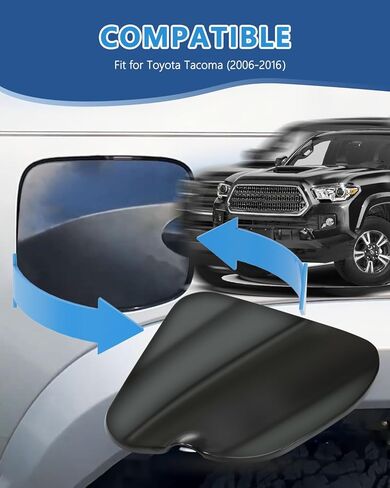 77305-04904 غطاء حشو الوقود مناسب لسرير تويوتا تاكوما (2005-2015) كابينة مزدوجة قصيرة (5 أقدام) in Kuwait