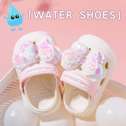 Acdoslow Toddler Little Kids Garden Clogs Girls Slides Butterfly Slip On Water Shoes Non-Slip Summer Beach Pool Shower Slippers in Saudi Arabia