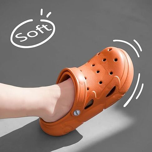 SECHRITE Kids Boys Girls Garden Clogs Shoes Shower Slippers Toddler Slip On Mules Lightweight Beach Pool Slides Indoor Sandals in Saudi Arabia