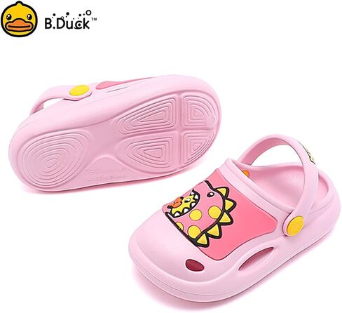 أحذية B.Duck للأطفال الصغار الصغار للحديقة، أحذية للأولاد والبنات على شكل ديناصور كارتوني، صنادل حمام السباحة غير قابلة للانزلاق in Saudi Arabia
