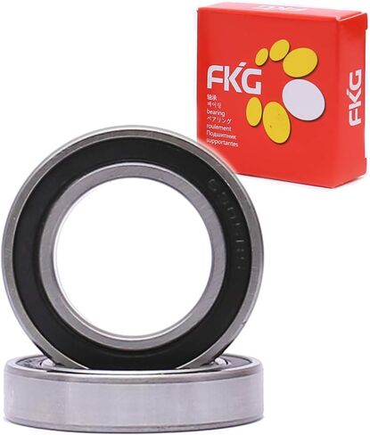 FKG 6905-2RS 25x42x9mm Deep Groove Ball Bearing Double Rubber Seal Bearings Pre-Lubricated 2 Pcs in Kuwait