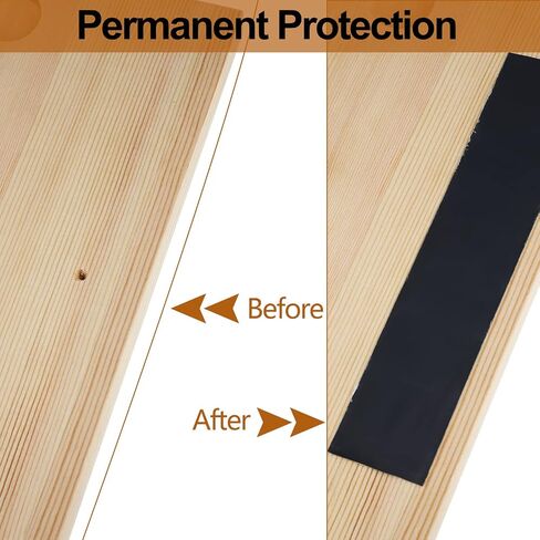 Joist Tape for Decking 50 Feet Deck Flashing Tape Joist Protection Tape Butyl Joist Tape for Joists and Beams, Preservative Waterproof Deck Joist Tape, Black (8 Rolls, 1-5/8 Inch Width) in Saudi Arabia
