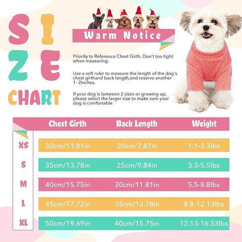 Bonaweite Knitted Dog Sweater for Small Medium Dogs Cats, Warm Soft Pullover Puppy Sweater Outfit Doggie Knitwear Sweatshirt for Dogs Girl Boy in Saudi Arabia