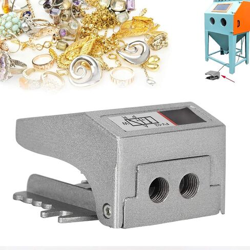 Sandblasting Machine Foot Pedal, Spring Sandblasting Machine Tool Comfortable Step Easily Control for Sand Blasting Machine in Saudi Arabia