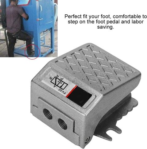 Sandblasting Machine Foot Pedal, Spring Sandblasting Machine Tool Comfortable Step Easily Control for Sand Blasting Machine in Saudi Arabia