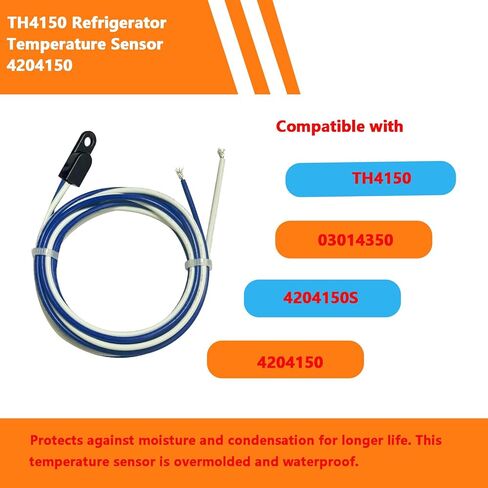 مستشعر درجة حرارة الثلاجة TH4150 4204150 الثرمستور الثلاجة 3014350 استبدال مجاني لمدة سنة واحدة in Kuwait