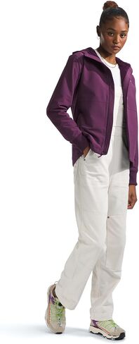 THE NORTH FACE Women's Shelbe Raschel Fleece Hooded Jacket (Standard and Plus Size), Black Currant Purple, Small in Saudi Arabia