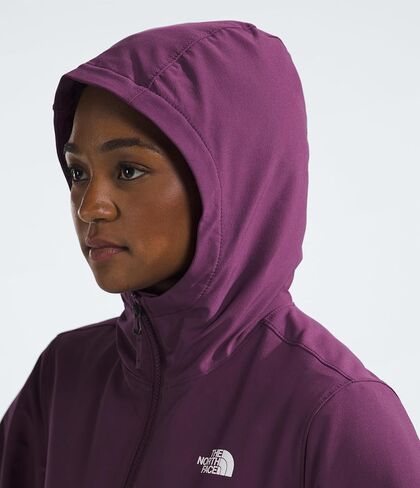 THE NORTH FACE Women's Shelbe Raschel Fleece Hooded Jacket (Standard and Plus Size), Black Currant Purple, Small in Saudi Arabia