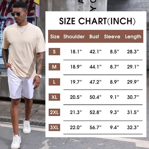 تيشيرتات رياضية عصرية للرجال بأكمام قصيرة وفضفاضة ورقبة دائرية وخفيفة الوزن وقمصان علوية صلبة للتمرين in Kuwait