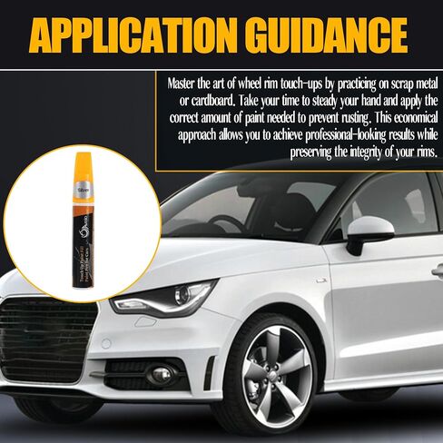(Gloss Black, 2 in 1 Car Rim Touch Up Paint for Cars Universal Color Rim Scratch Repair Pen Car Paint Scratch Repair Car Touch Up Paint Pen Wheel Rim Curb Rash Repair Kit Car Scratch Remover in Saudi Arabia