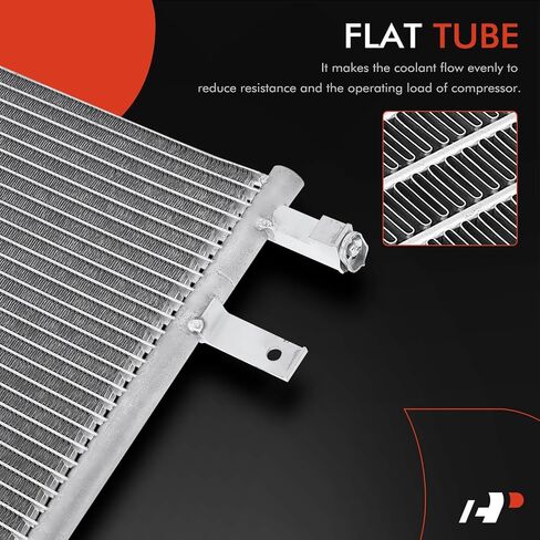 A-Premium Air Conditioning A/C Condenser Compatible with Nissan Versa 2012-2019, Versa Note 2014-2019,1.6L, Replace# 921001HA3A in Saudi Arabia