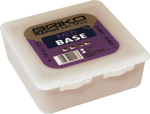 Briko-Maplus Med Base Ski and Snowboard Saturation and Protection Paraffin Solid Wax (250 Grams) in Saudi Arabia