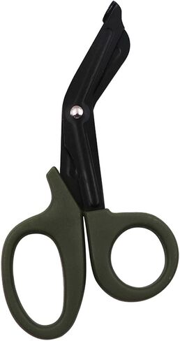 2 Pack Medical Scissors Trauma Shears-7.3 inches Bandage Scissors, Surgical Grade Shears Stainless Steel EMT Scissors (Brown) in Saudi Arabia