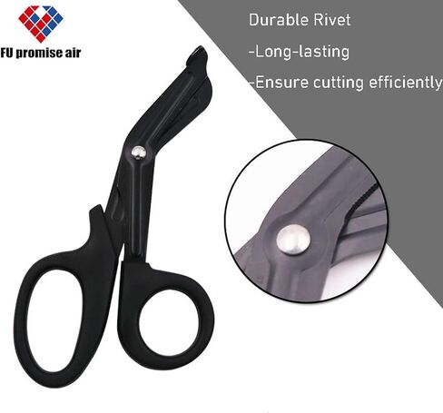 2 Pack Medical Scissors Trauma Shears-7.3 inches Bandage Scissors, Surgical Grade Shears Stainless Steel EMT Scissors (Brown) in Saudi Arabia