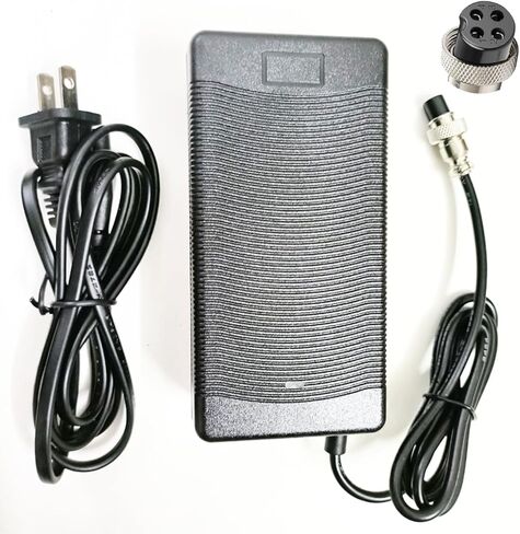 [ملاءمة معتمدة] شاحن سكوتر 63 فولت 2.0 أمبير فائق السرعة بأربعة شقوق، لـ Segway Ninebot S.S-MAX، Mini Pro، Go Kart، Go Kart Pro 4-Pin Connector 54V شاحن بطارية in Kuwait