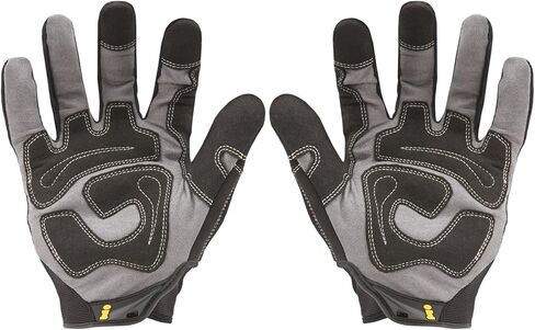 قفازات العمل العامة من Ironclad GUG، متعددة الأغراض، مناسبة للأداء، متينة، قابلة للغسل في الغسالة، (زوج واحد) أسود in Kuwait