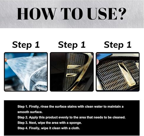 YG LianKai 𝟑𝟎𝟎𝐦𝐥 منظف عجلات الفرامل، منظف قوي للعجلات، بخاخ منظف العجلات غير الحمضي، مثالي لتنظيف العجلات والإطارات، على السبائك والكروم والعجلات المطلية in Kuwait