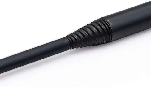 مغزل نقل من Wulankd مقاس 4 بوصات، مغزل نقل المواد الكاشطة القياسية، ساق 1/4 بوصة، قطر طيار 1/8 بوصة، خيط خشن فولاذي عالي السرعة، خرطوشة بطول ساق إضافي ومغزل حلزوني، عبوتان in Kuwait