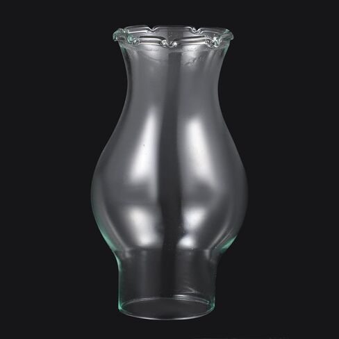 Luxshiny Oil Lamp Chimney Hurricane Chimney Glass Replacement Lamp Shade Hand Blown Kerosene Lantern Globe Tube Clear Oil Lamp Cover For Vintage Oil Lamp in Saudi Arabia
