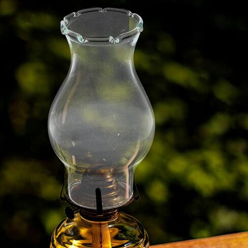 Luxshiny Oil Lamp Chimney Hurricane Chimney Glass Replacement Lamp Shade Hand Blown Kerosene Lantern Globe Tube Clear Oil Lamp Cover For Vintage Oil Lamp in Saudi Arabia
