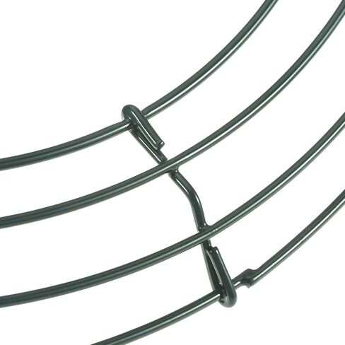 Sumind 2 Packs of Wire Wreath Frames Green Wire Garland Making Rings for Christmas Decoration (12 Inch) in Saudi Arabia