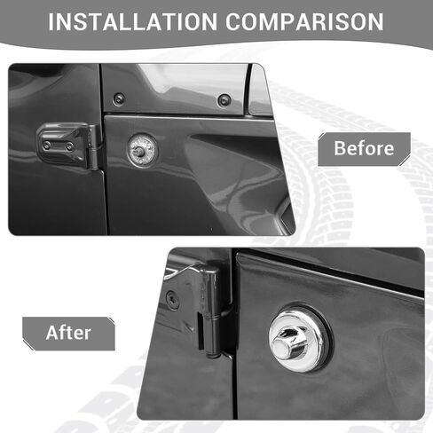 PDKLIN لغطاء قاعدة هوائي راديو Jeep زخرفة متوافقة مع Jeep Wrangler 2007-2023 JK JKU JL JLU/Gladiator JT 2020-2023، حبيبات ألياف الكربون، الملحقات الخارجية in Kuwait