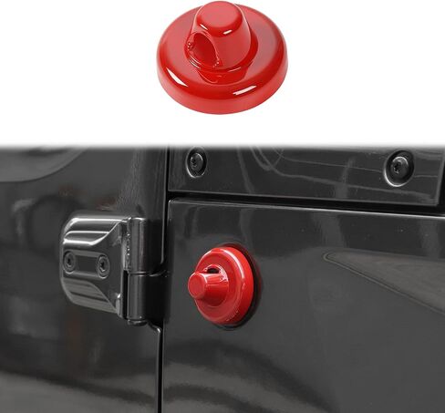 PDKLIN لغطاء قاعدة هوائي راديو Jeep زخرفة متوافقة مع Jeep Wrangler 2007-2023 JK JKU JL JLU/Gladiator JT 2020-2023، حبيبات ألياف الكربون، الملحقات الخارجية in Kuwait