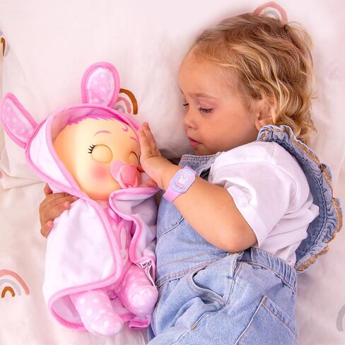 Cry Babies Newborn Coney - Interactive Baby Doll with 20+ Baby Sounds, Girls & Kids Age 18M and Up in Kuwait