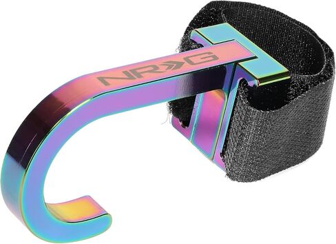 NRG Innovations STR-100MC عجلة القيادة هوك CNC الألومنيوم نيوكروم بأكسيد قابل للتعديل حزام النايلون عجلات القيادة المضمونة in Kuwait