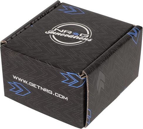 NRG Innovations STR-100MC عجلة القيادة هوك CNC الألومنيوم نيوكروم بأكسيد قابل للتعديل حزام النايلون عجلات القيادة المضمونة in Kuwait