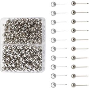 200/500/900Pcs 4mm Round Head Sewing Pins with Storage Box Color Coded Dressmaking for Quilting and Pattern Making Color Coded Fabric Holding in Saudi Arabia