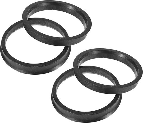 X AUTOHAUX 4pcs Plastic 64.1mm to 72.56mm Car Hub Centric Rings Wheel Bore Center Spacer in Saudi Arabia
