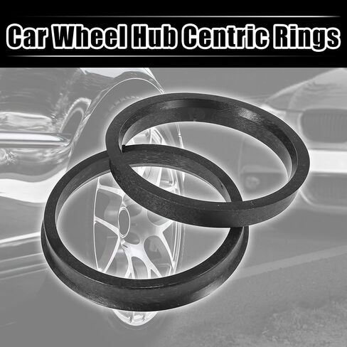 X AUTOHAUX 4pcs Plastic 64.1mm to 72.56mm Car Hub Centric Rings Wheel Bore Center Spacer in Saudi Arabia