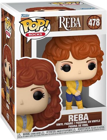 Funko Pop! Rocks: Reba - Cowgirl - Reba McEntire - Collectable Vinyl Figure - Gift Idea - Official Merchandise - Toys for Kids & Adults - Music Fans - Model Figure for Collectors and Display in Saudi Arabia