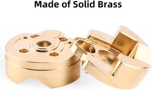GLOBACT 2PCS Brass Portal Knuckle Weights 170g Steering Cover Housing for AXAIL SCX10 III AXI03007 Capra 1.9 UTB AXI03004 1/10 RC Crawler Upgrade Parts in Saudi Arabia