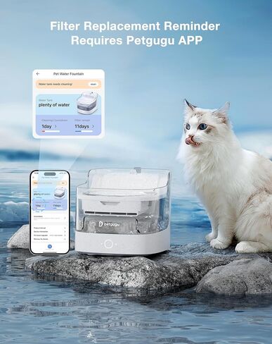 Cat Water Fountain Filters for PF1, Automatic Pet Water Fountain Replacement Cat Water Fountain Dispenser Filter Set Special in Kuwait