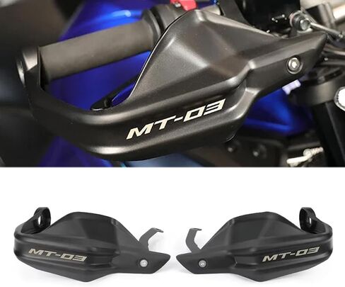 ل MT-03 MT-25 mt03 mt25 2025 الملحقات الجديدة المقود قفازات واقية لليد دراجة نارية الزجاج الأمامي الحرس زيادة دواسة فرامل رافعة حامي قفازات اليد (MT-25) in Kuwait