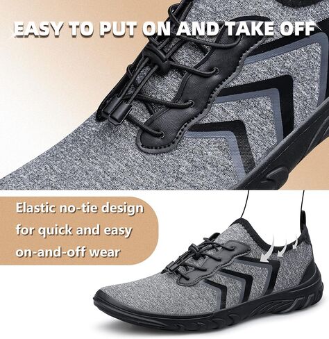 أحذية مائية من SILLENORTH للرجال والنساء سريعة الجفاف أحذية مائية للشاطئ وحمام السباحة والسباحة والتجديف وركوب القوارب والمشي لمسافات طويلة in Kuwait