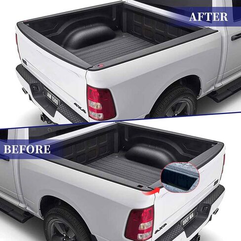 Bed Rail Stake Pocket Covers for GMC Chevy Silverado 2019-2025 GMC Chevy Silverado Sierra 1500, 2020 2021 2022 2023 2024 2025 GMC Chevy Silverado Sierra 2500HD 3500HD (Black) in Saudi Arabia