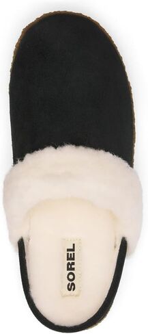 Sorel Women's Nakiska Slide II Shoes - Black, Natural - Size 12 in Kuwait