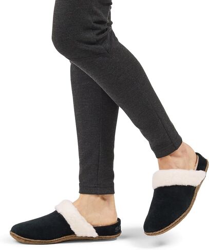 Sorel Women's Nakiska Slide II Shoes - Black, Natural - Size 12 in Kuwait