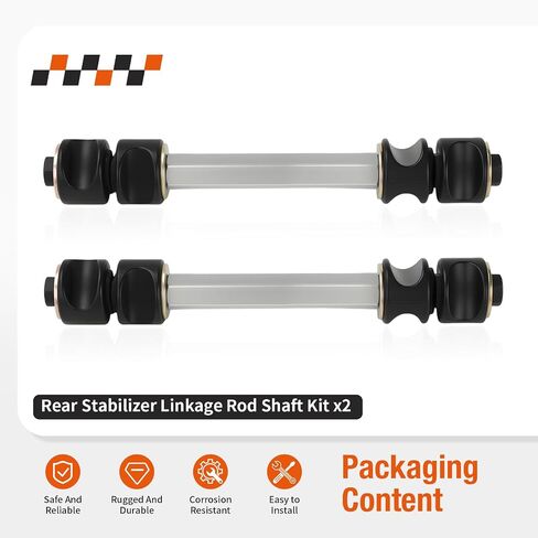 For Polaris Sportsman Ranger Worker 335 400 450 500 600 700 800 2Pcs Rear Upper A-Arm Stabilizer Rod 1996-2014 5020827 in Saudi Arabia