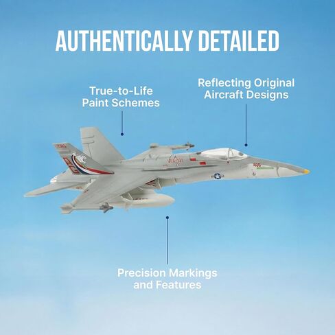 دارون سيارة وايلد كاتس F/A-18C VFA131 من وورلد وايد تريدينج، فضي in Kuwait