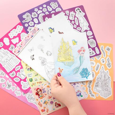 Fashion Angels Disney Stitch Beach Scenes Light Up Sketchpad, Design Kit with Illuminated Tracing Pad, 5 Reusable Vinyl Clings & More, for Kids Ages 8+ in Saudi Arabia