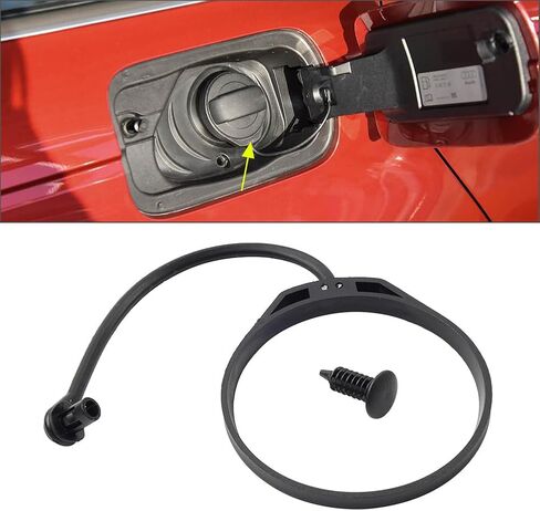 Cnamid5 1 Pc Cord Rope Tank Cap Cable Strap ABS+Rubber 180201556 For Audi A1 2011-2017 For Audi A4 Quattro 2000-2017 in Saudi Arabia