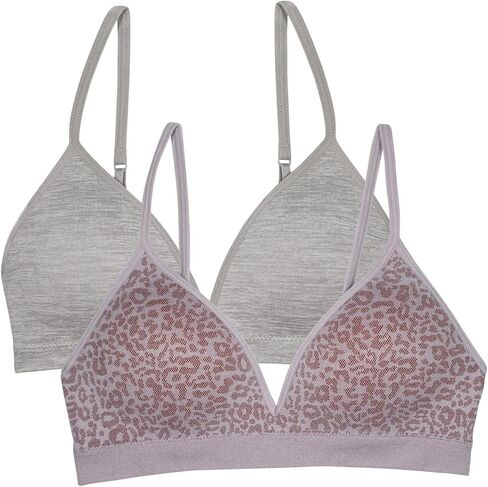 Fruit of the Loom Girls' Seamless Soft Cup Bra, 2-Pack in Saudi Arabia