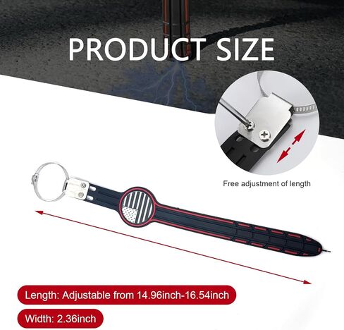 Car Static Eliminator, Flex Automotive Anti-Static Strip Earth Belt, Car Static Grounding Strap for Safe Driving (Flag) in Saudi Arabia