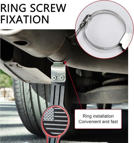 Car Static Eliminator, Flex Automotive Anti-Static Strip Earth Belt, Car Static Grounding Strap for Safe Driving (Flag) in Saudi Arabia
