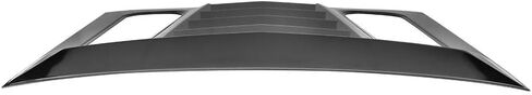 IKON MOTORSPORTS Window Louvers Compatible with 2016-2024 Chevy Camaro, IKON V2 Style Gloss Black Rear Window Louver Sun Rain Guards Vent Deflector in Saudi Arabia
