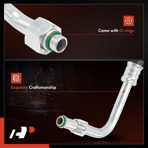 مجموعة خرطوم شفط A-Premium A/C متوافقة مع Jeep XJ Cherokee 1991-1993، MJ Comanche 1991-1992، 4.0L، ضاغط للتبخر in Kuwait